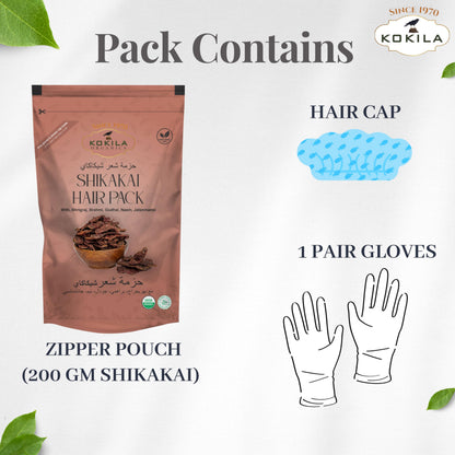Kokila Pure & Natural Hair Pack Powder