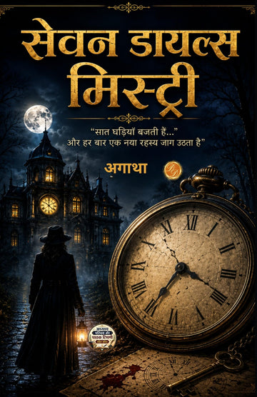 Seven Dials Mystery in Hindi सेवन डायल्स मिस्ट्री (सचित्र और परिशोधित) “सात घड़ियाँ बजती हैं... और हर बार एक नया रहस्य जाग उठता है” - DD Editorial - Dista