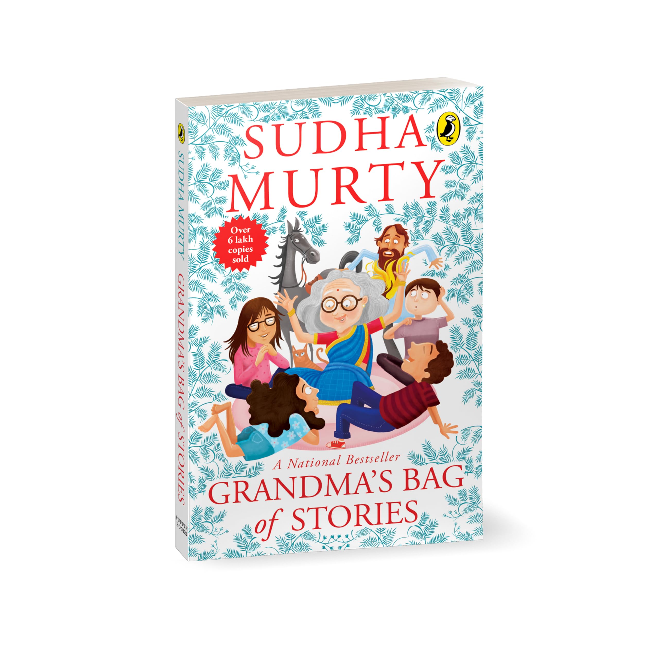 Grandma's Bag Of Stories: Collection of 20+ Illustrated short stories, traditional Indian folk tales by Sudha Murty