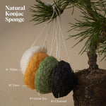 Thumbnail for ILEM JAPAN Natural Japanese Konjac Sponge Face | Suitable For Sensitive & Dry Skin | Gentle & Non-Irritating | Remove Dead Skin Cells | 6g
