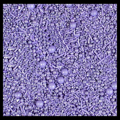 lavender sprinkles bottle for decoration bottle 100 g