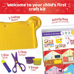 Thumbnail for Imagimake My First Craft Kit | 25 Craft Activities in Scissor Skills Activity Book | Toddler Arts and Crafts for Kids Ages 3,4,5,6 | Toddler Girls Toys | Perfect Gifts for 3 Year Old Girl and Boy