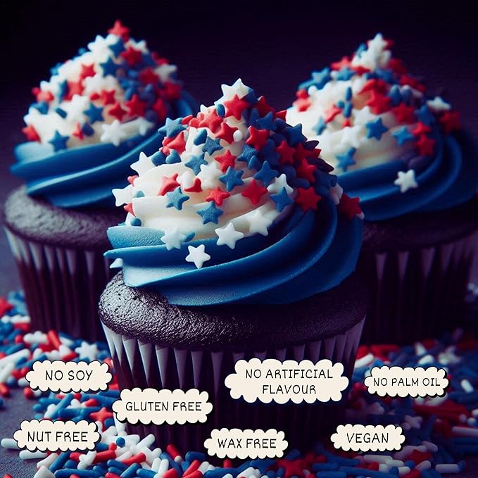 patriotic sprinkles for decoration 03 120 gm 1