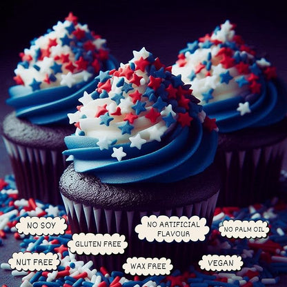 patriotic sprinkles for decoration 03 120 gm 1