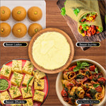 Thumbnail for Organic Zing Besan Flour also known as Chickpea Flour, Bengal Gram Flour or Garbanzo Bean Flour |Vegan| Preservative Free | Resealable Pack