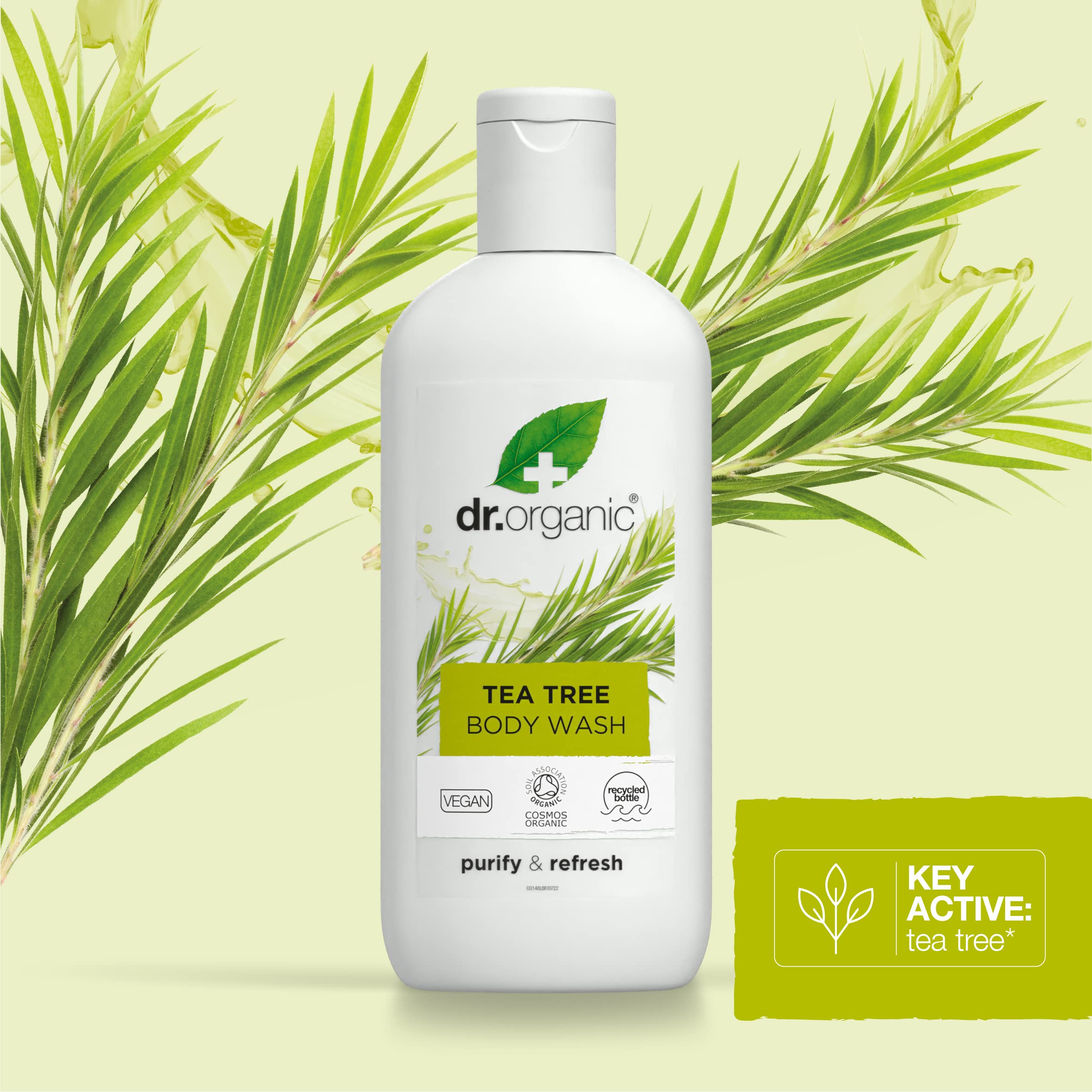 Dr.Organic Tea Tree Body Wash - Distacart