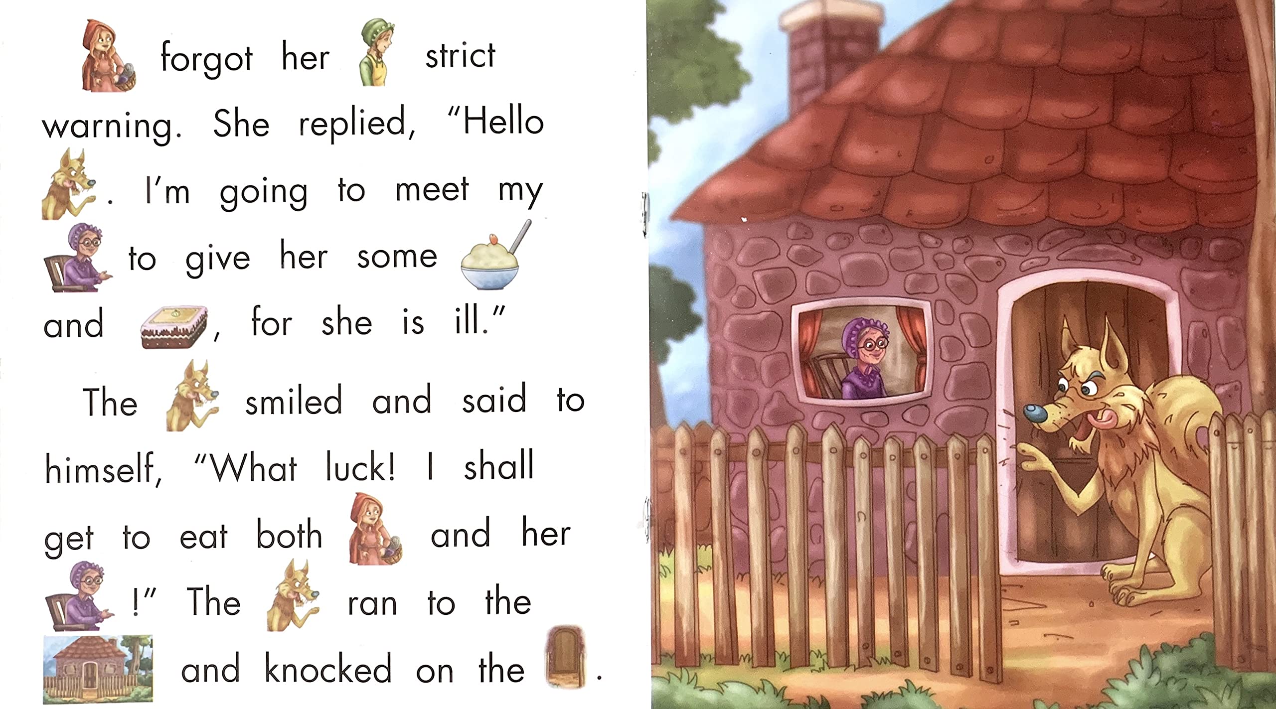 Keyword Tales-Little Red Riding Hood. - Dista
