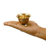 Thumbnail for Spillbox Brass Chandhan Bowl|[Weight:60G]-Padam Payala (2) ,1 L - Dista