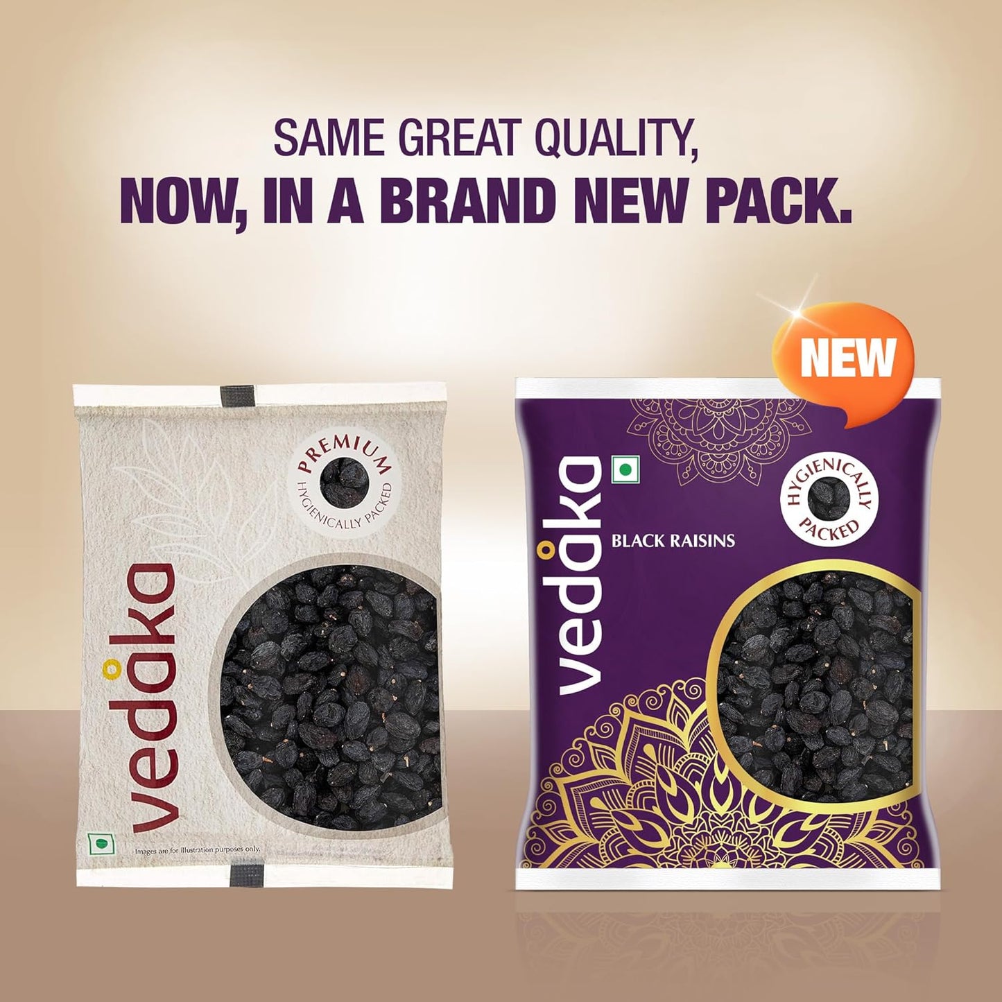 Vedaka Premium Black Raisins - Distacart
