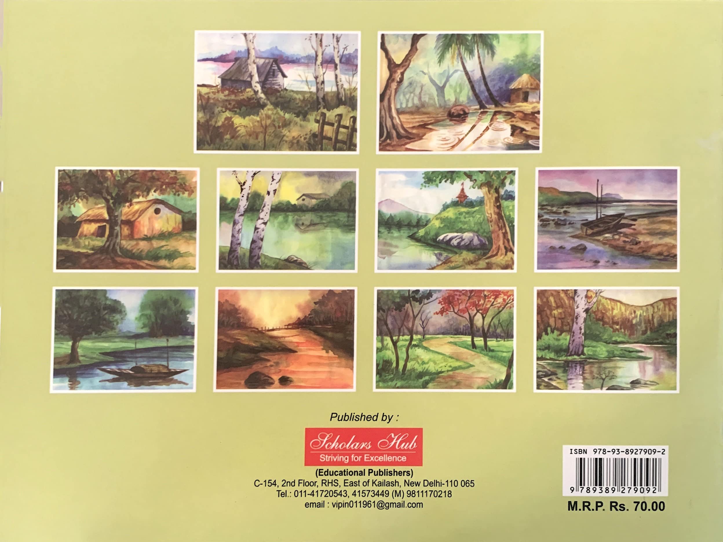 Best Scenery-In Water Colour Vol-1. - Dista