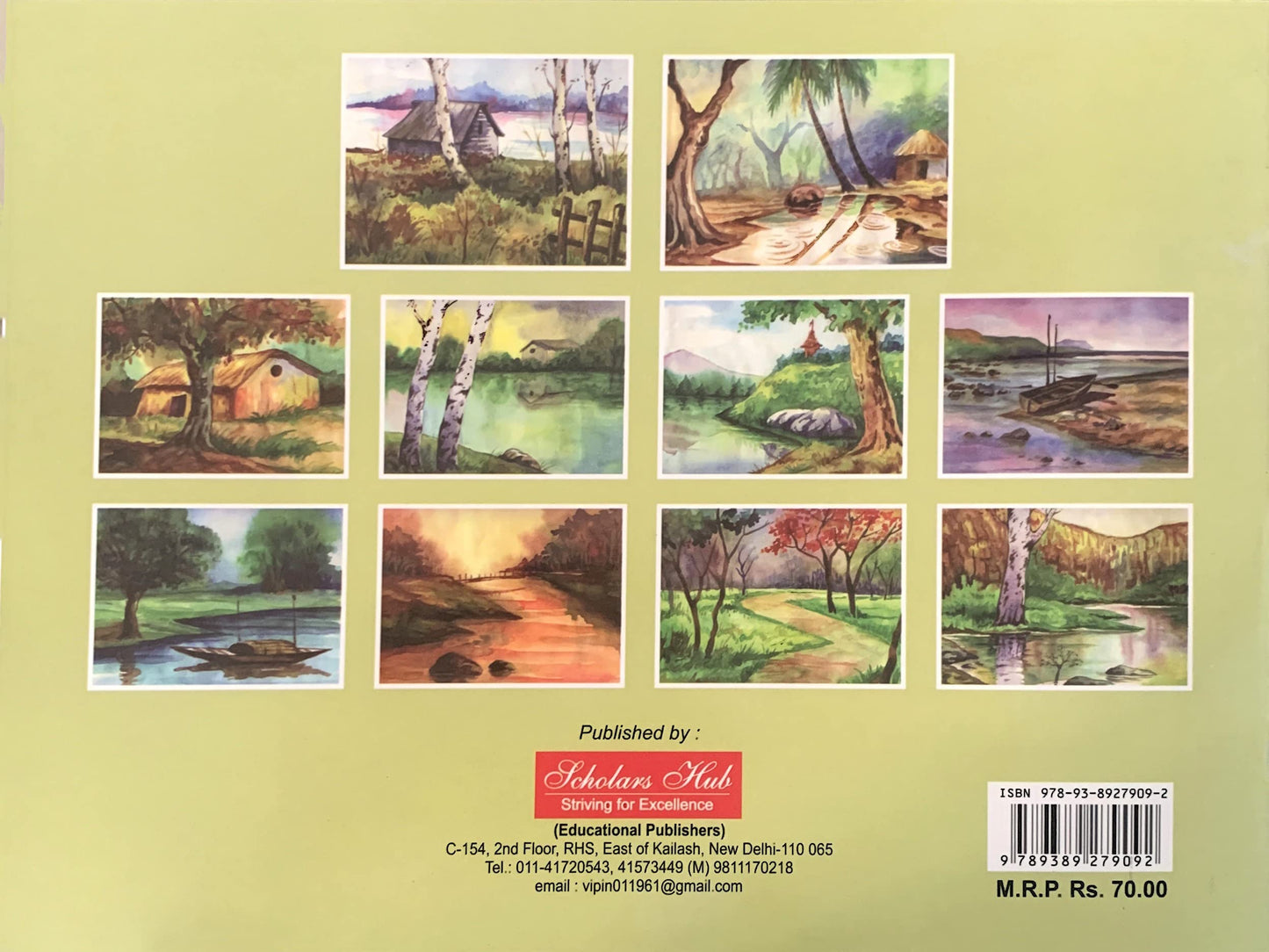 Best Scenery-In Water Colour Vol-1. - Dista