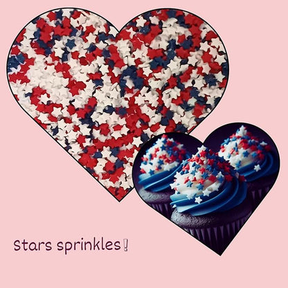 patriotic sprinkles for decoration 03 120 gm 1