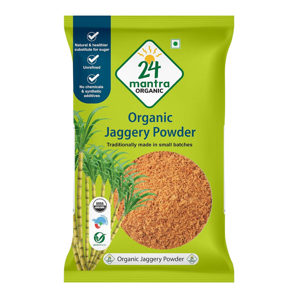 24 Mantra Organic Jaggery Powder - Distacart
