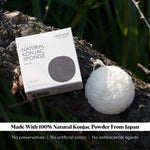 Thumbnail for ILEM JAPAN Natural Konjac Sponge Face (White)