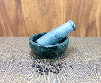 KLEO 4" Green Mortar and Pestle Set - Dista