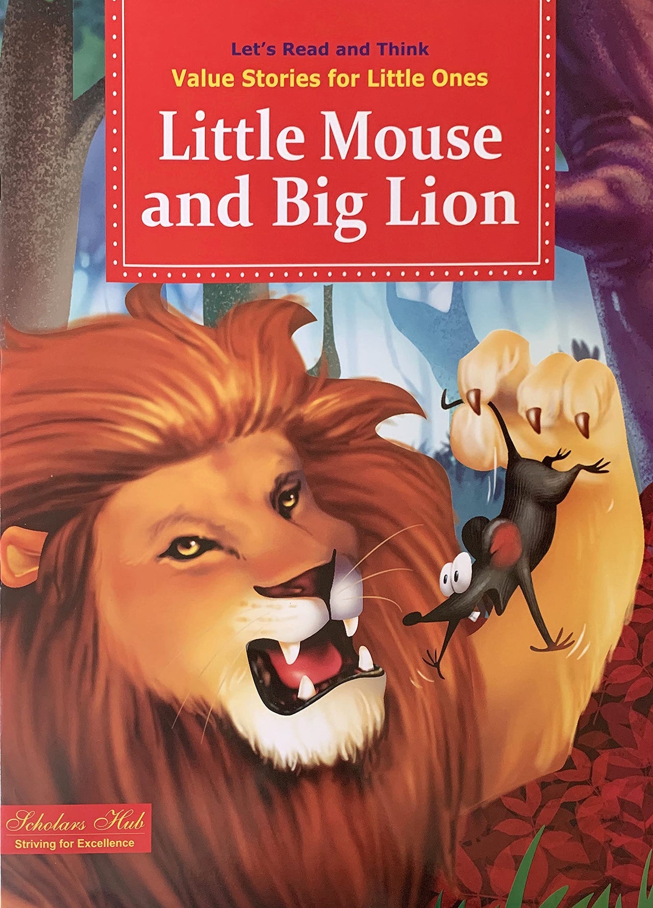 Value Stories.-Little Mouse & Big Lion. - Dista