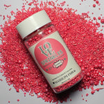 Thumbnail for crimson pink sprinkles bottle for decoration bottle 100 g