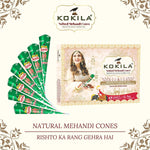 Thumbnail for Kokila Natural Mehandi Cones