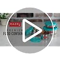 HAZEL 250ML Stainless Steel Container with Airtight Lid | Small Steel Jar - Dista