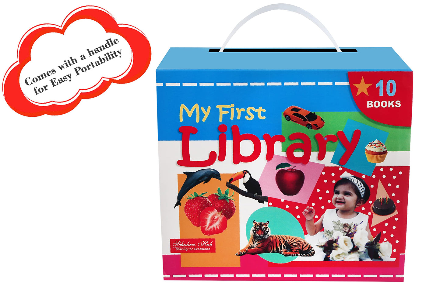 My First Library (Box Set Of 10 Board Books) - Dista