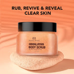 Thumbnail for Himalayan Body Scrub with Lychee Oil - Natural Exfoliating Body & Face Scrub for Acne, Cellulite, Scars, Moisturizing & Deep Cleansing Skin - Skin Care for Men and Women - Distacart