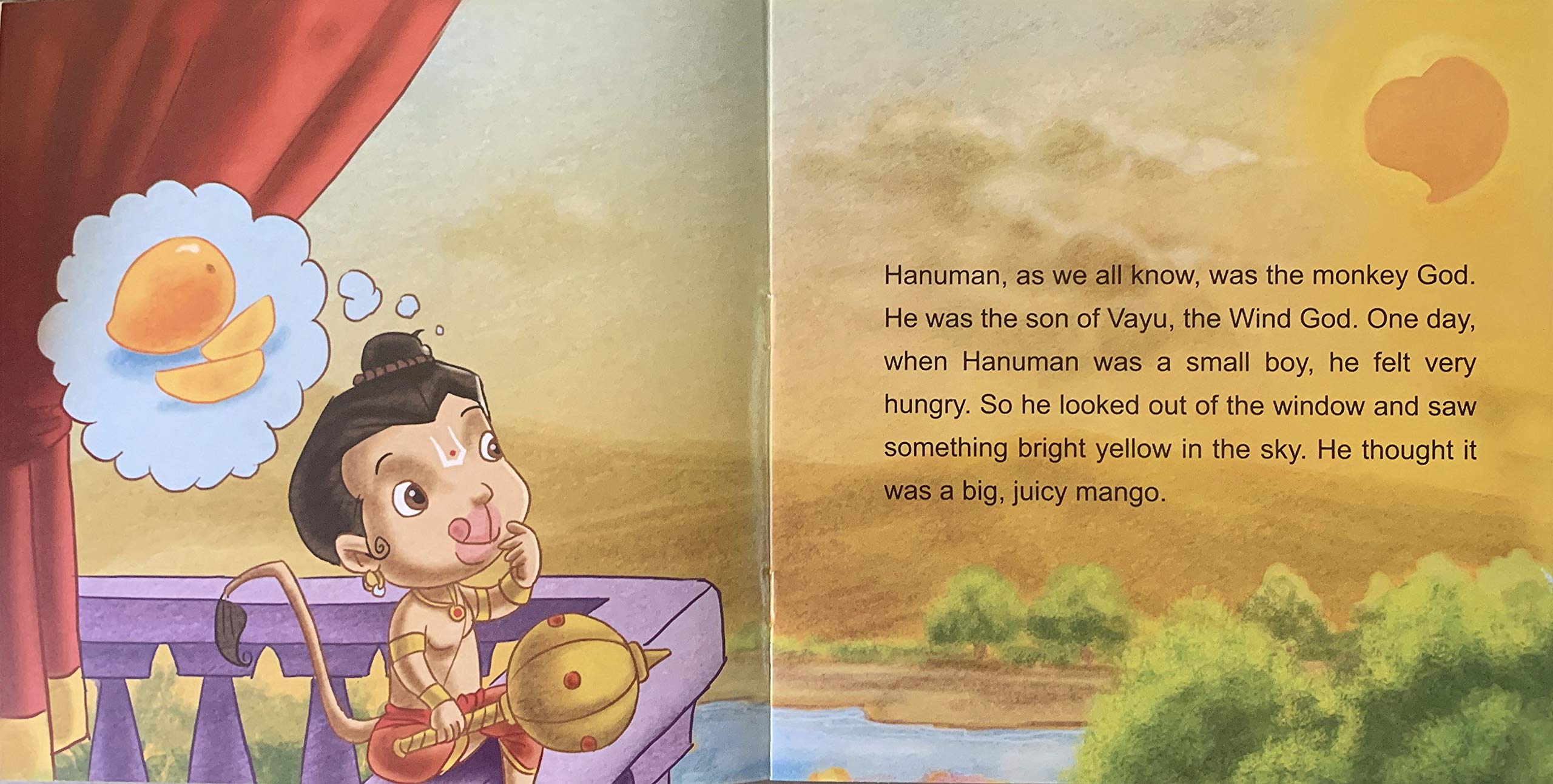 Readers Nook-When Hanuman Tried To Eat Up The Sun -3. - Dista