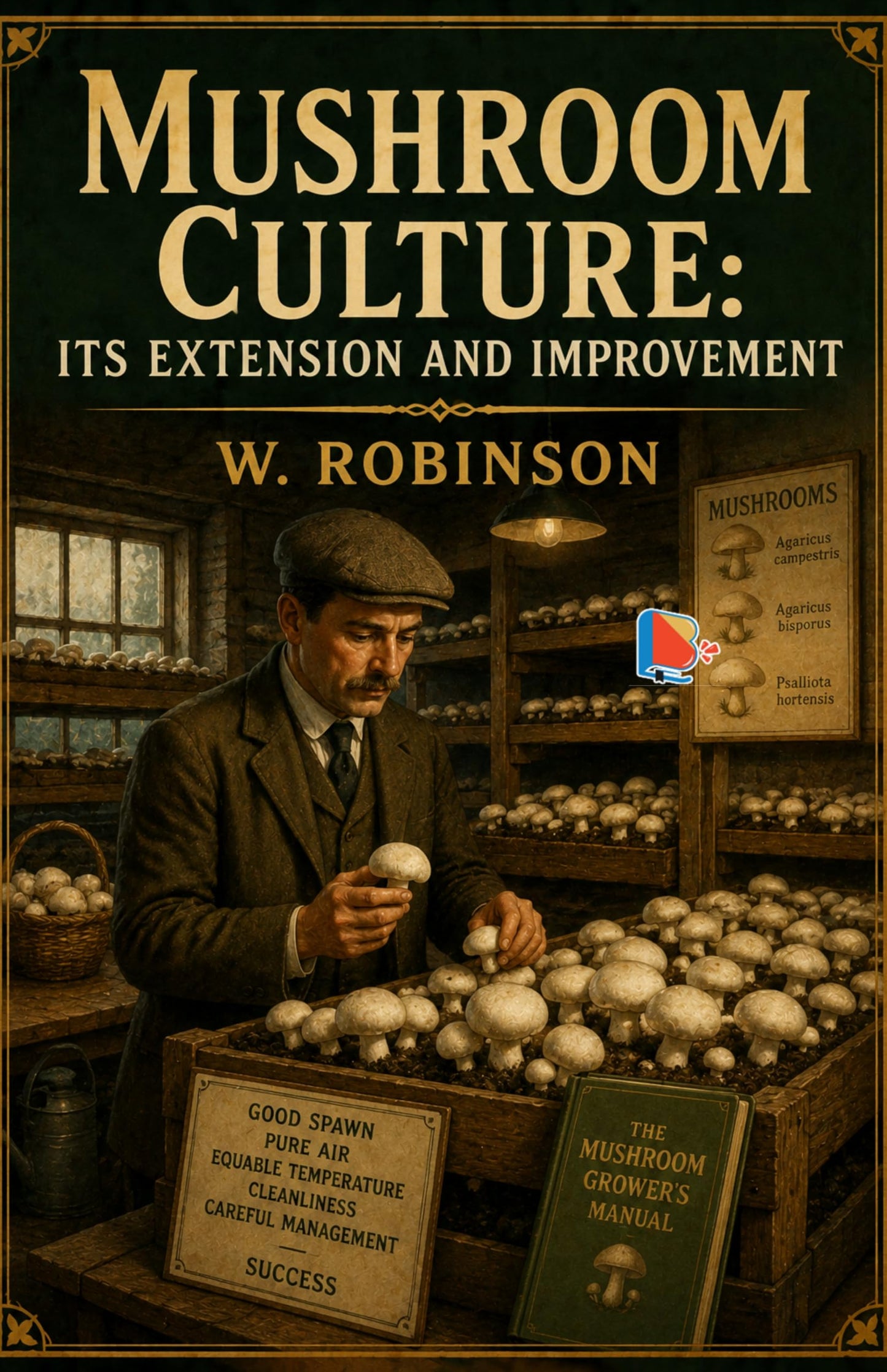 Mushroom Culture: Its Extension and Improvement - W. Robinson - Dista