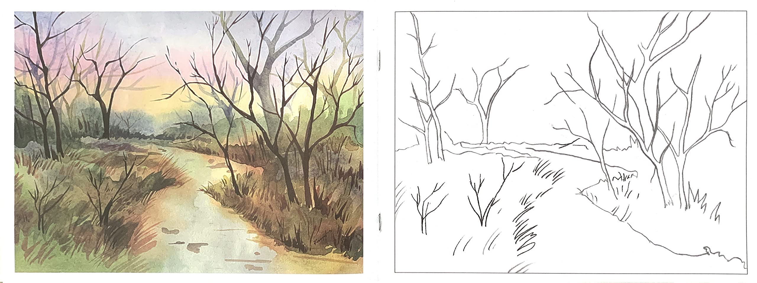 Best Scenery-In Water Colour Vol-1. - Dista