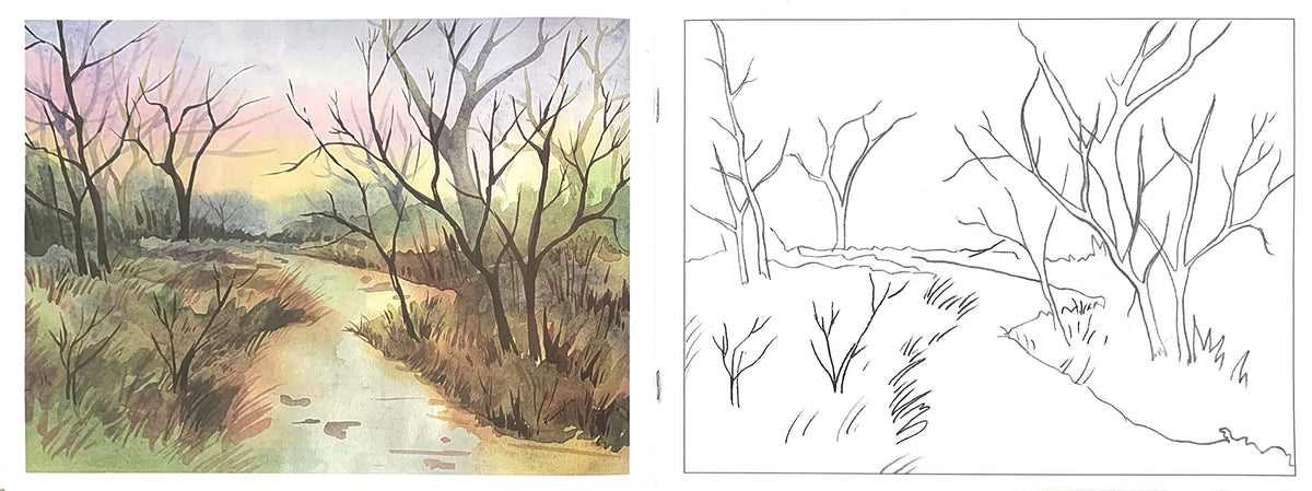 Best Scenery-In Water Colour Vol-1. - Dista