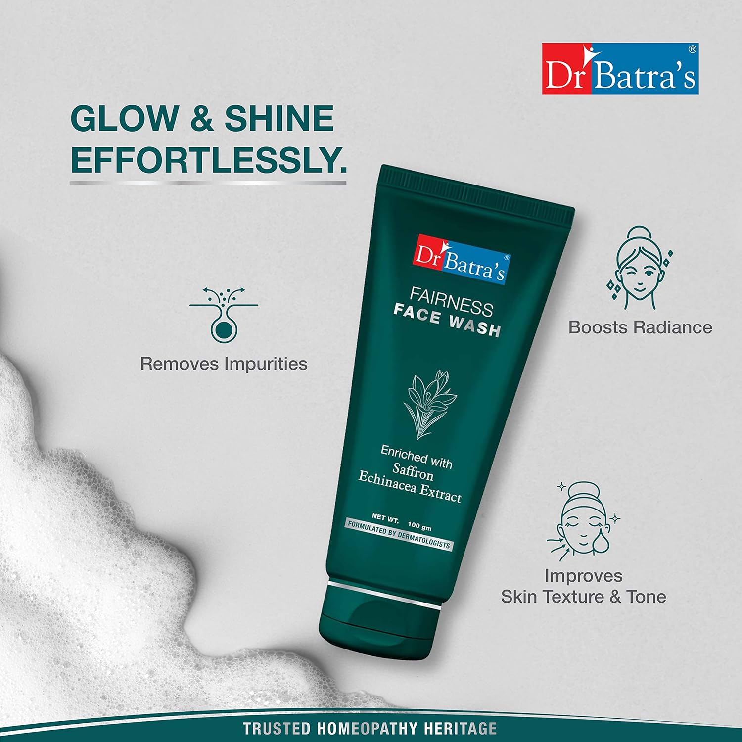 Dr. Batra's Fairness Face Wash - Distacart