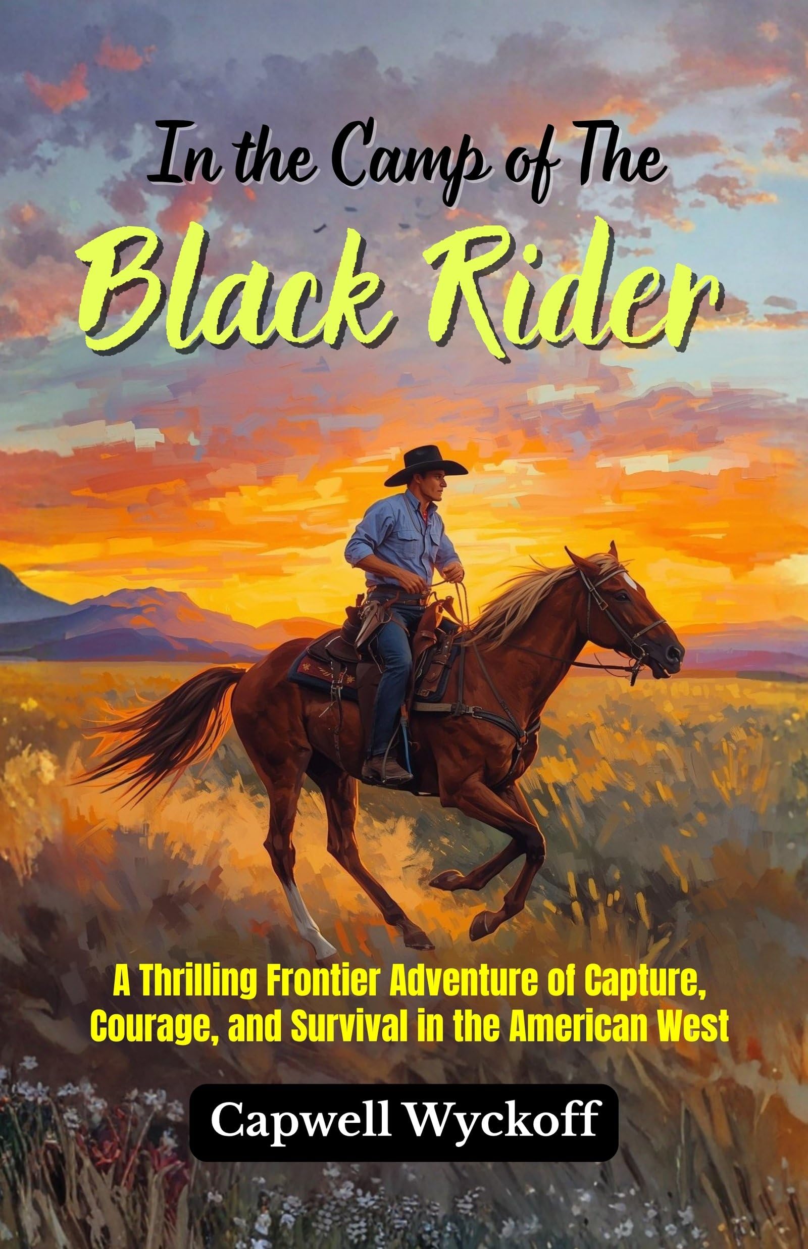 In the Camp of The Black Rider : A Thrilling Frontier Adventure of Capture, Courage, and Survival in the American West - Distacart