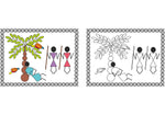 Thumbnail for Scholars Hub Best Of Warli Art Paintings Book -Vol 1, Vol 2 (Set Of 2 Books) | 68 Pages - Dista