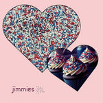 Thumbnail for patriotic sprinkles for decoration 08 120 gm