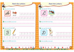 Thumbnail for Scholars Hub Cursive Writing Books Combo (Vol 0,1) (For Ages 4-6)- Capital Letters, Small Letters & Word Family | Pack Of 2 Books - Dista