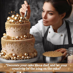 Thumbnail for champagne gold sprinkles bottle for decoration bottle 100 g 1