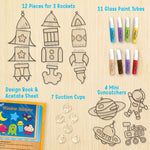 Thumbnail for Imagimake Window Art for Kids - Rocket | Suncatcher Kits for Kids, Arts and Crafts for Ages 6-8 | Birthday Gifts for 5 6 7 8 9 10 11 12 Years Old Boys & Girls