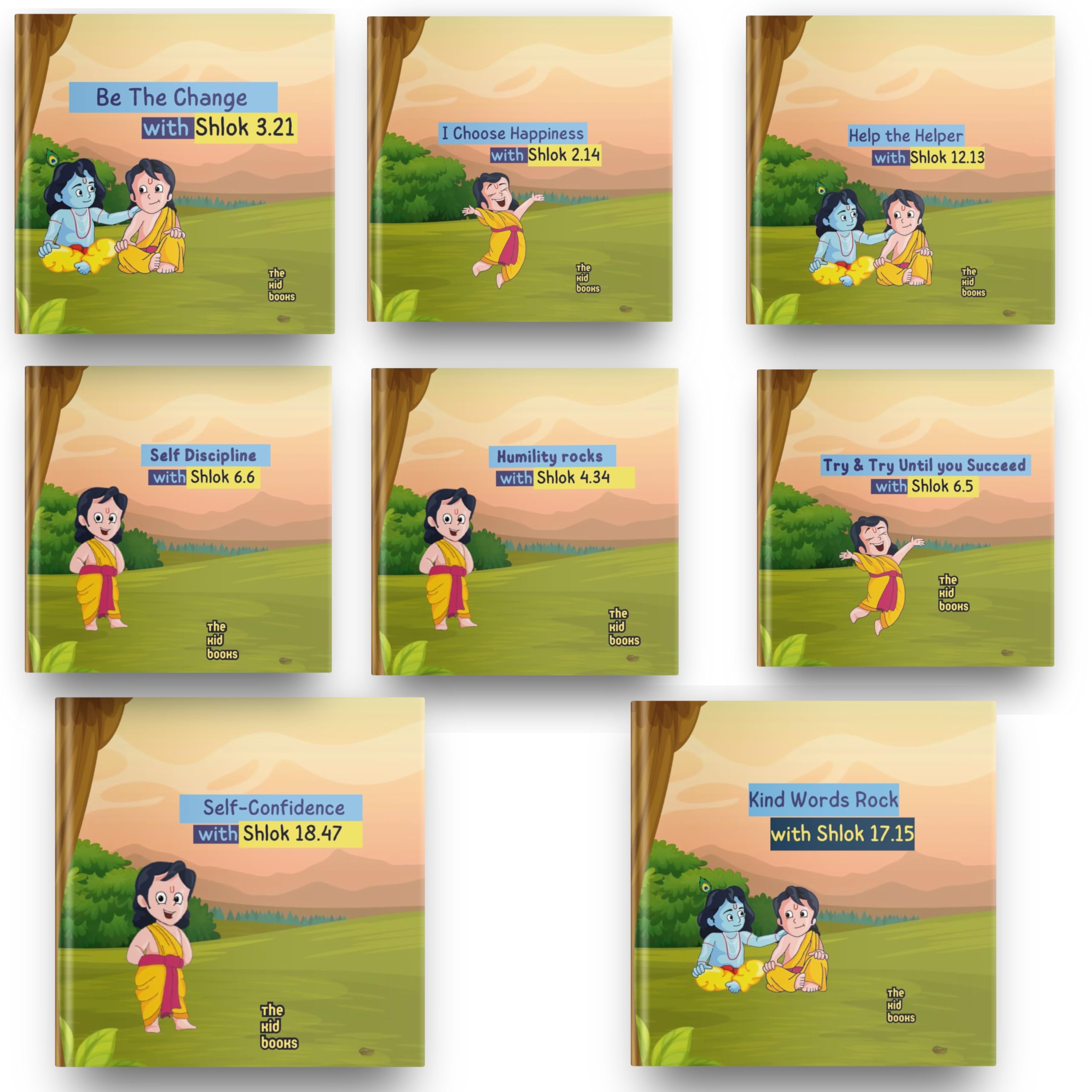 Shloks Set of 8 For Kids - Swati Garg - Dista
