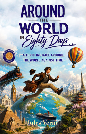 Around the World in Eighty Days : A Thrilling Race Around the World Against Time (Illustrated, Refined and Edited by DD Books) - Jules Verne - Dista