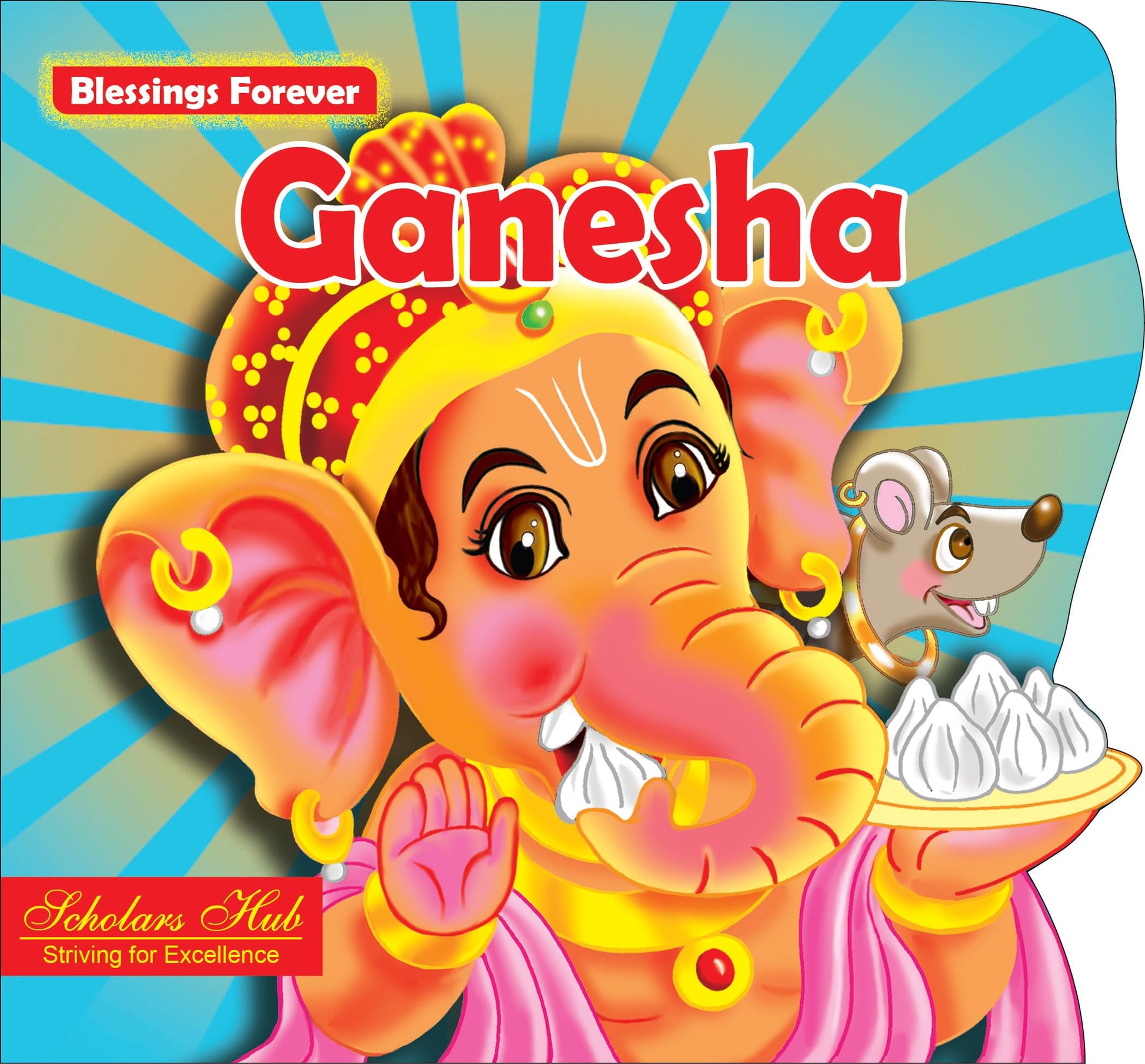 Blessings Forever- Lord Ganesha (Die-Cut Board Book) - Dista