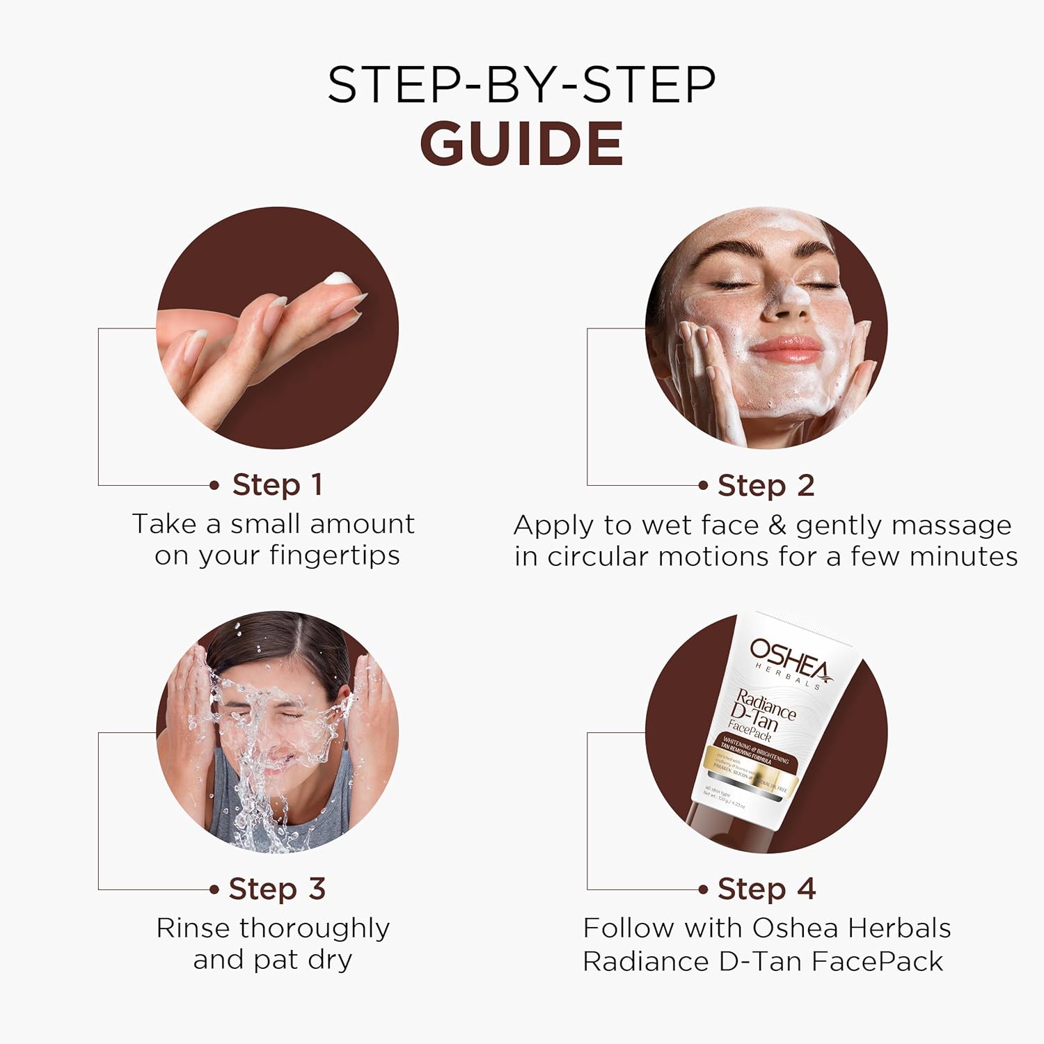 Oshea Herbals Radiance D-Tan Face Wash