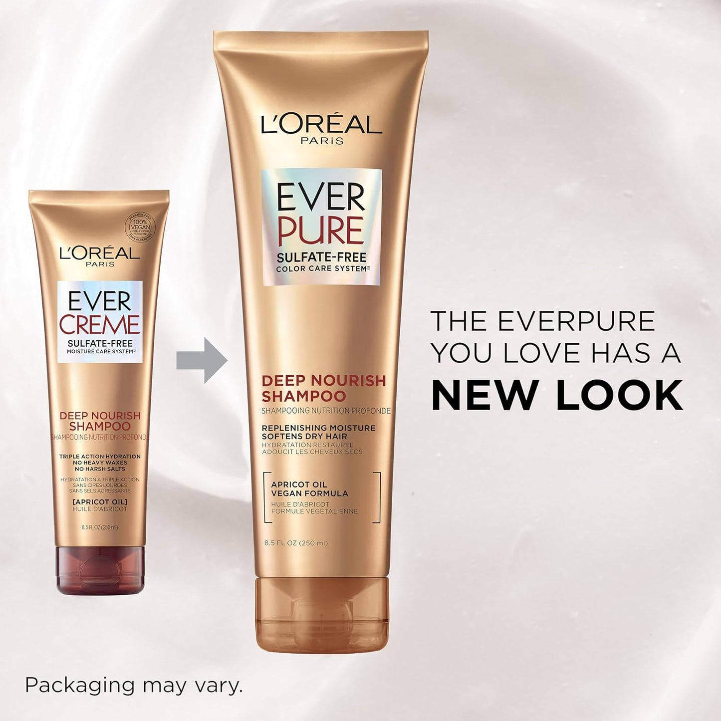 L'Oreal Paris Sulfate Free Moisture Shampoo (Evercreme Moisture Care Deep Nourish) - Distacart