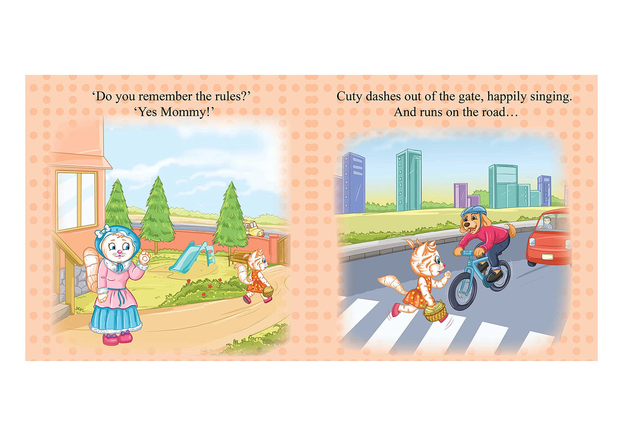 Storybook For Kids: Scholars Hub Cuty Story Books Part 4-6 (Set Of 3 Books) (Positive Values Storybooks) (Illustrated) | 60 Pages | Character Building Stories For Kids - Dista