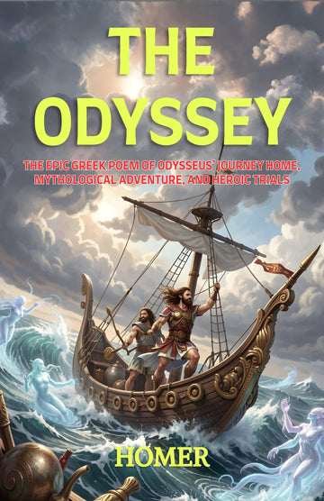 The Odyssey: The Epic Greek Poem of Odysseus’ Journey Home, Mythological Adventure, and Heroic Trials (Classic Greek Epic Poetry) - Distacart