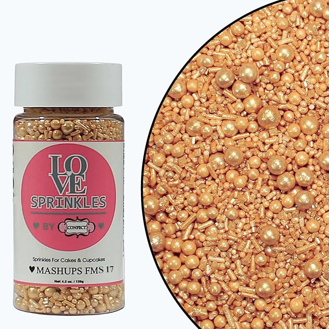champagne gold sprinkles bottle for decoration bottle 100 g 1