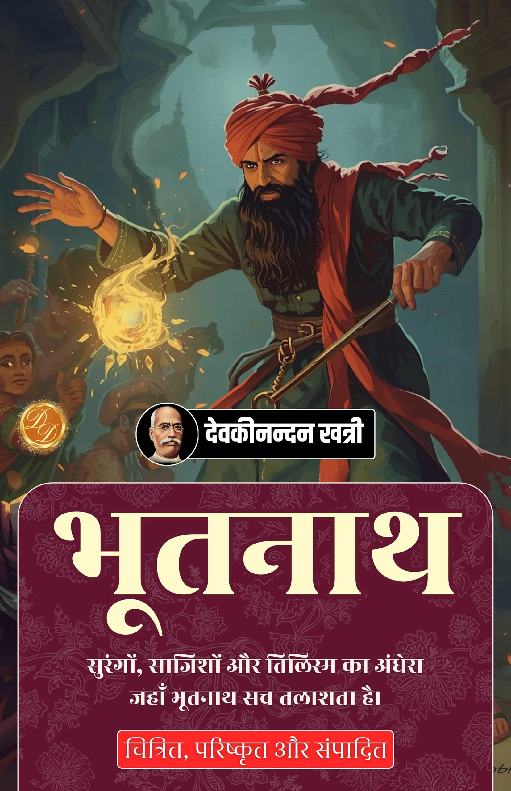 Bhutnath in Hindi भूतनाथ (सचित्र और परिशोधित) (Chandrakanta Series) - Devaki Nandan Khatri - Dista
