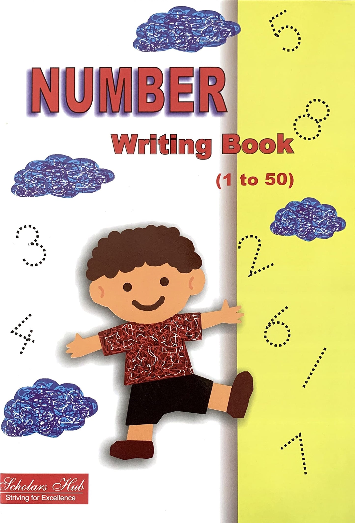 Number Writing Book.(1-50). - Dista