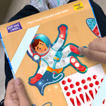 Thumbnail for Imagimake Mirror Mosaic Space Theme Kids Art Set | DIY Craft Kit with Foil Stickers | Birthday Gift for Boys and Girls Ages 3-8 | Travel Toys | Crafts for Kids Ages 4-8