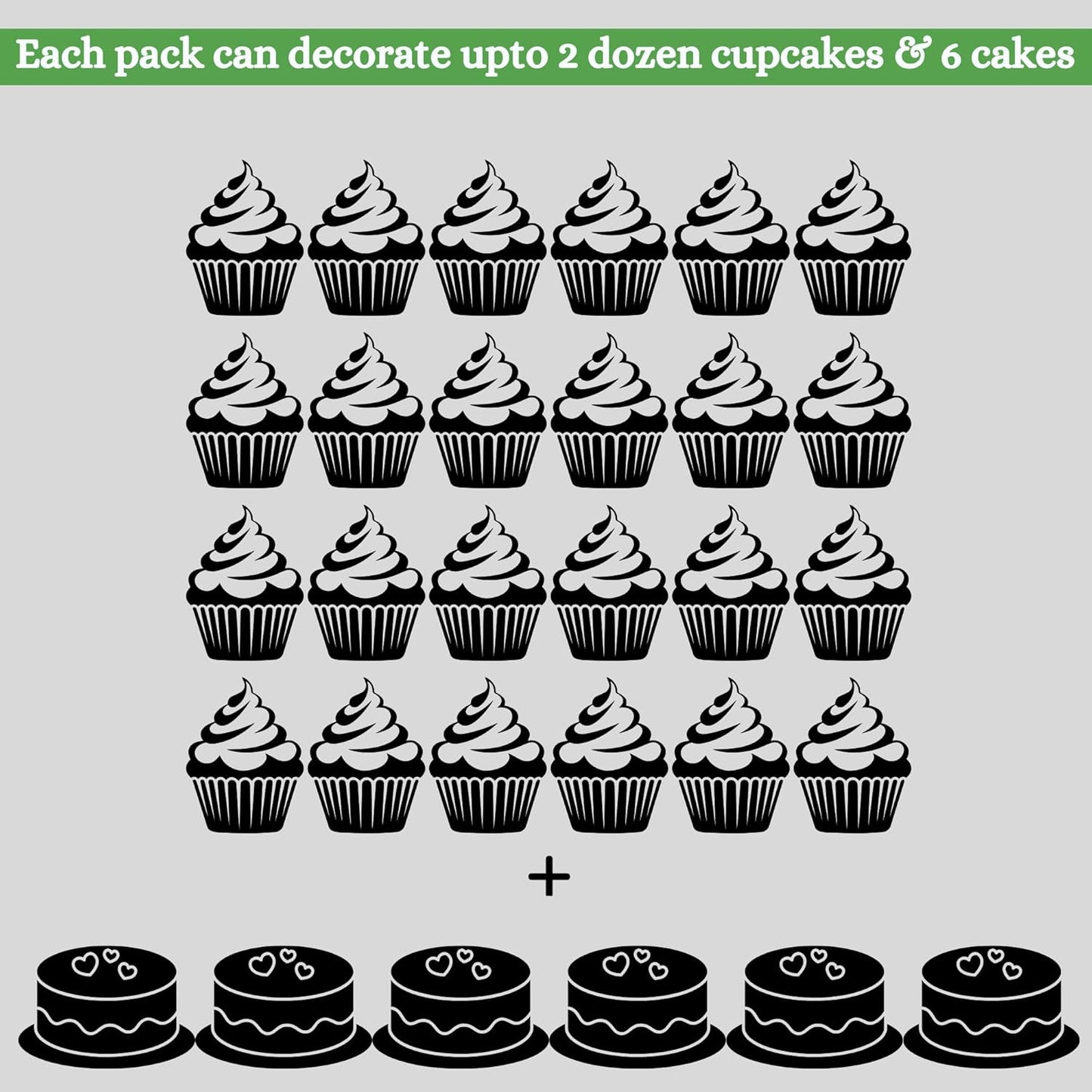 sprinkles for cakes cupcakes decoration usp 11pea green