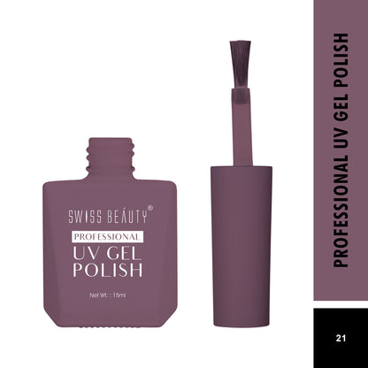 Swiss Beauty Professional UV Gel Nail Polish - Shade-21 - Distacart