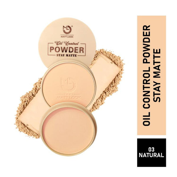 Matt Look CC Oil Control Stay Matte Powder - Natural